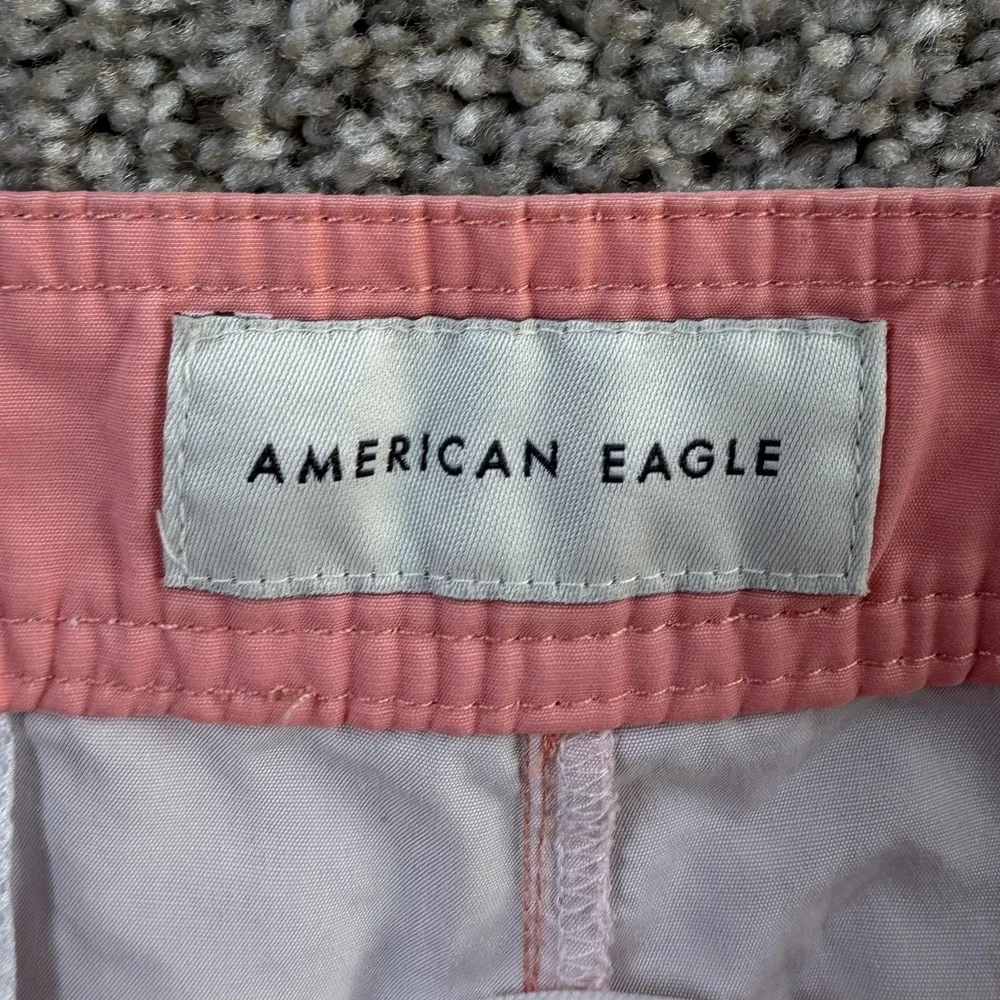 American Eagle Outfitters Swim Shorts Mens Medium Pink Ombré Trunks Beach